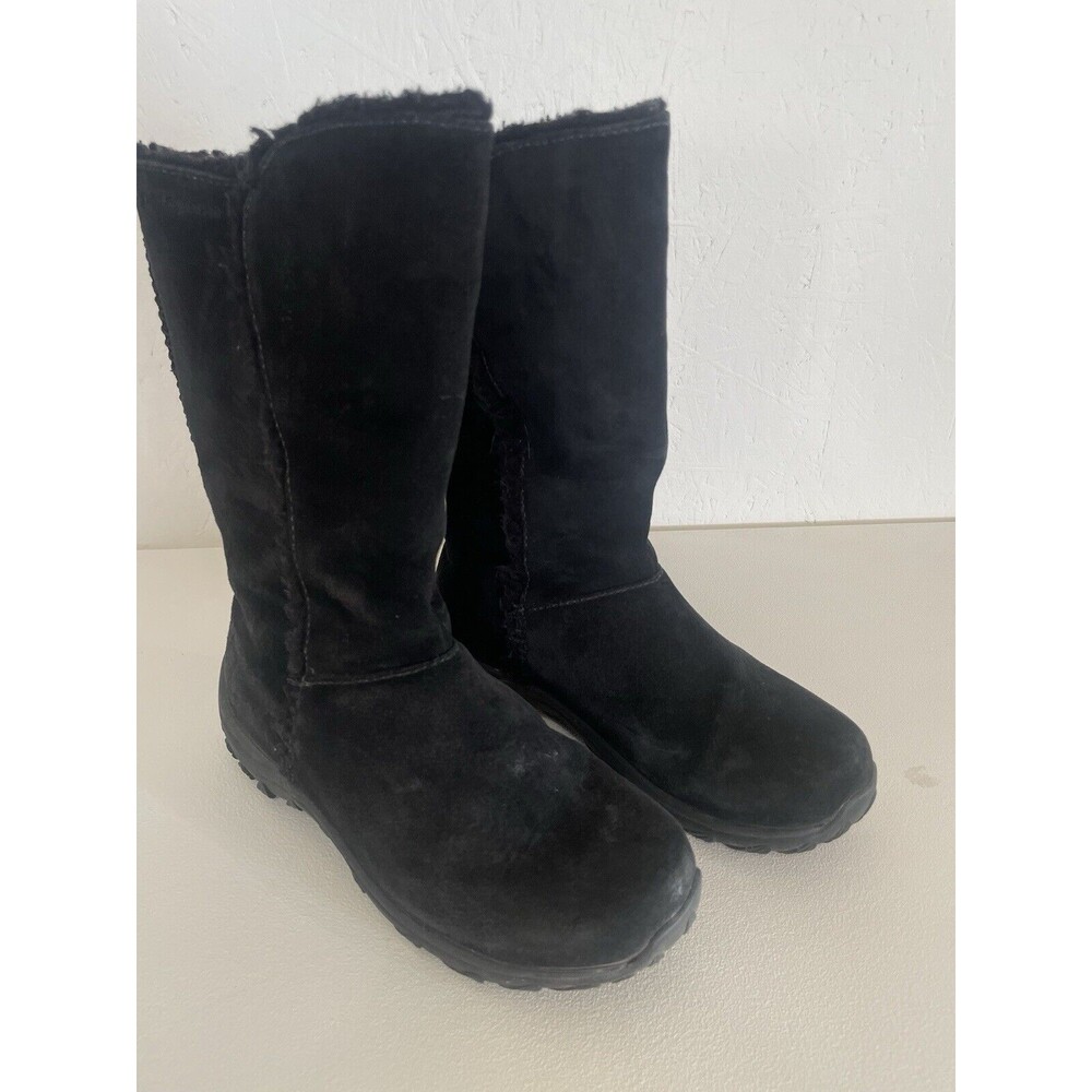 Patagonia Polartec Primaloft Waterproof Boots Solid Black Womens Size 6